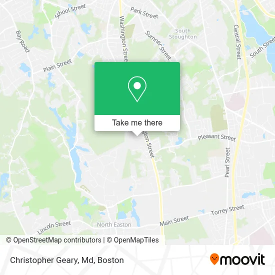 Christopher Geary, Md map