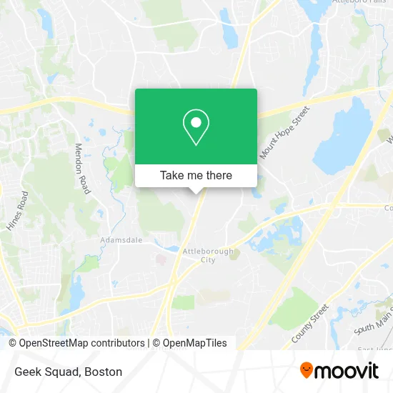 Geek Squad map