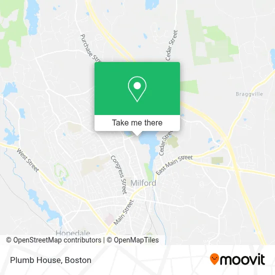 Plumb House map