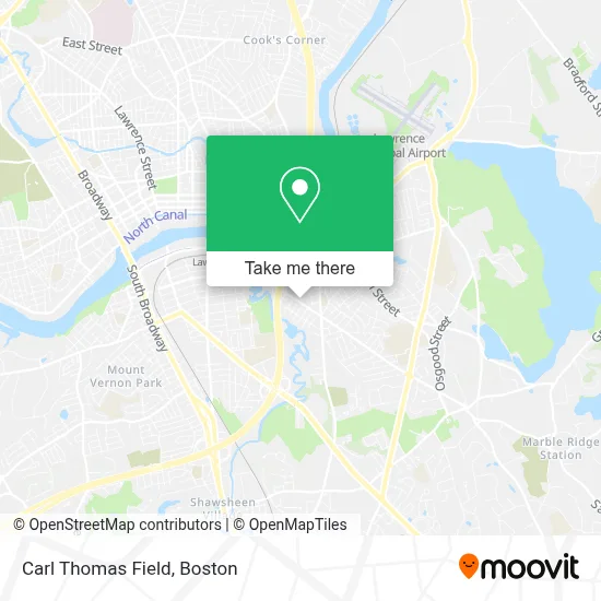 Carl Thomas Field map