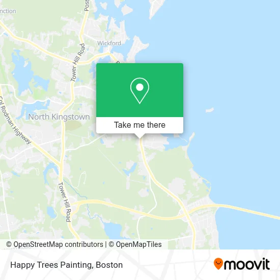 Happy Trees Painting map