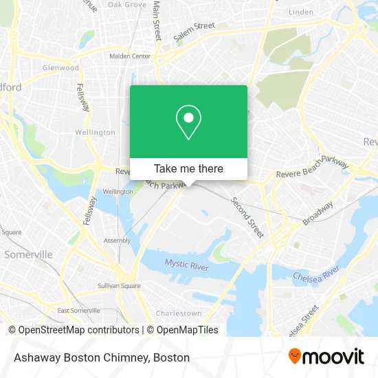 Ashaway Boston Chimney map