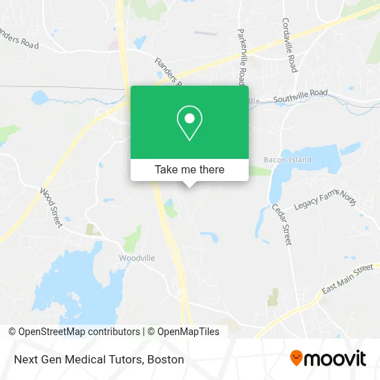 Next Gen Medical Tutors map