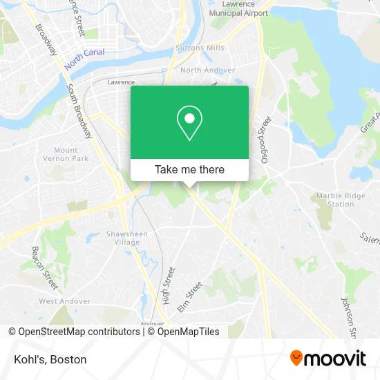 Kohl's map