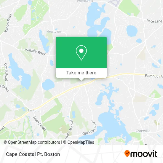 Cape Coastal Pt map