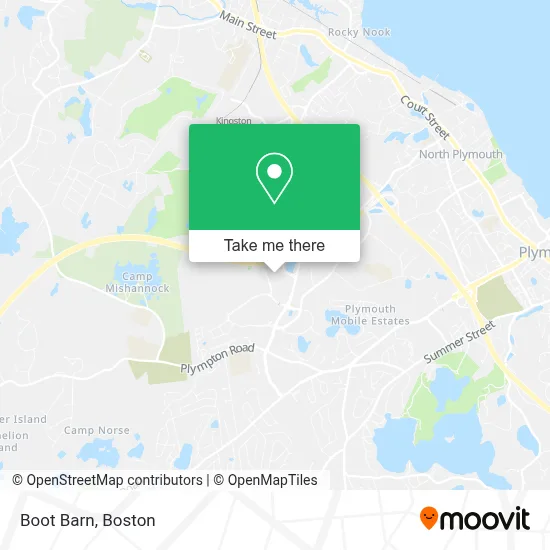 Boot Barn map