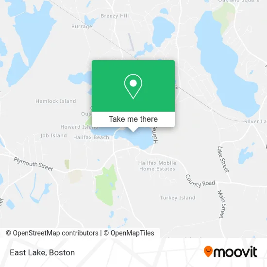 East Lake map