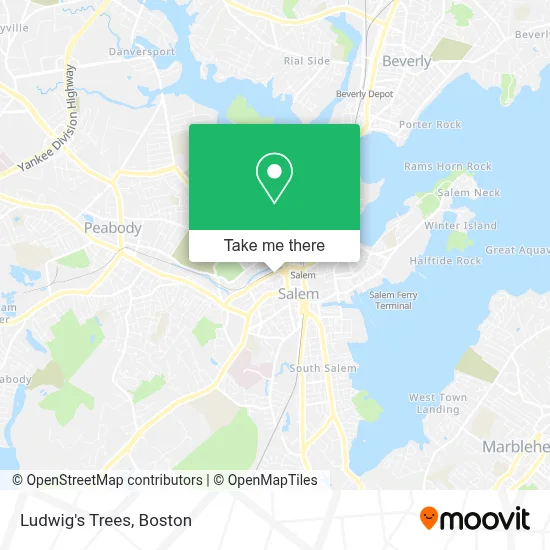 Ludwig's Trees map