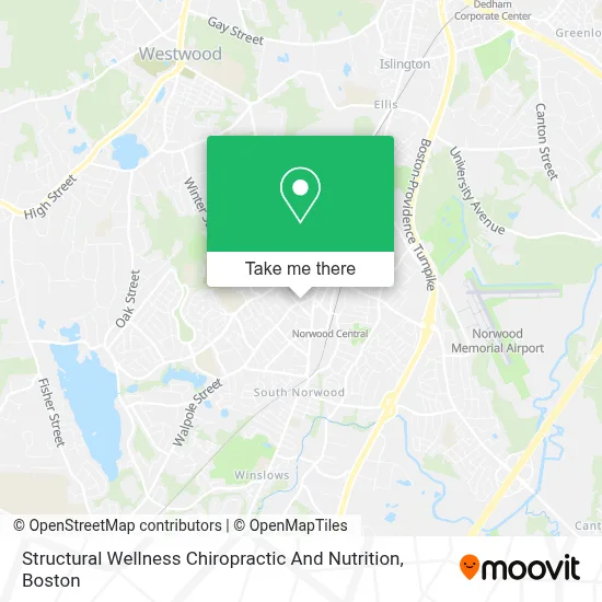 Structural Wellness Chiropractic And Nutrition map