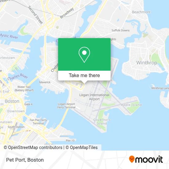 Pet Port map