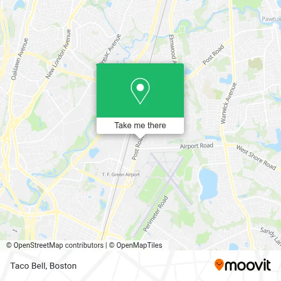 Taco Bell map