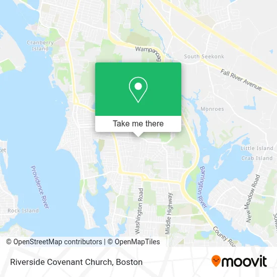 Riverside Covenant Church map