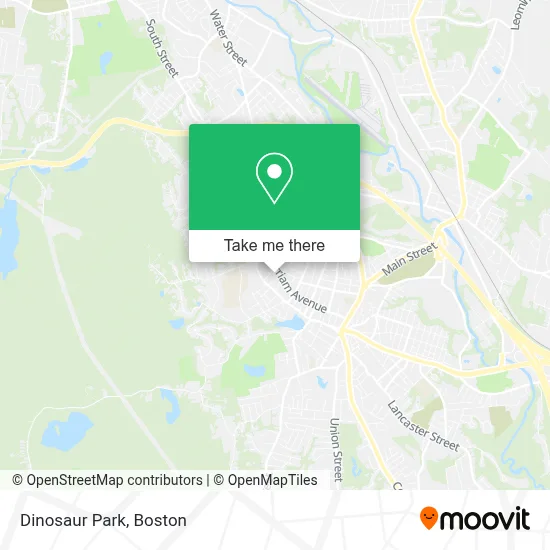 Dinosaur Park map