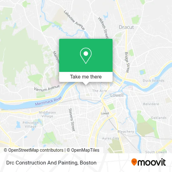 Drc Construction And Painting map