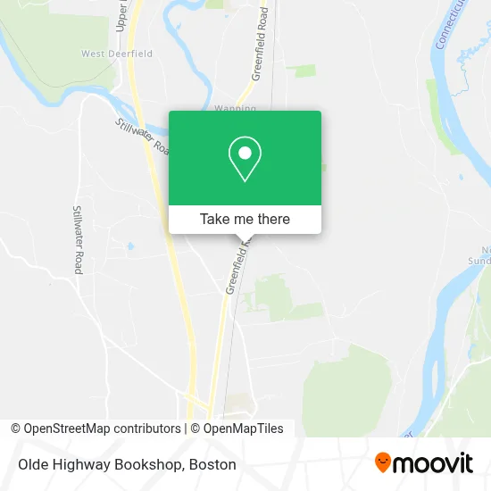 Olde Highway Bookshop map