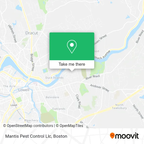 Mantis Pest Control Llc map