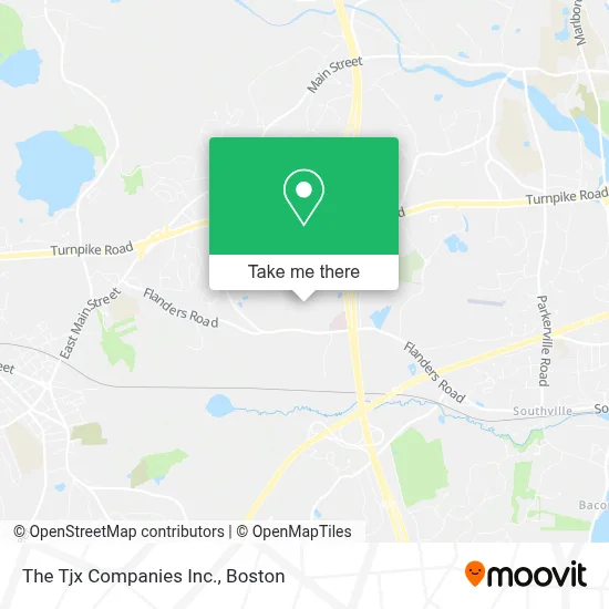 The Tjx Companies Inc. map