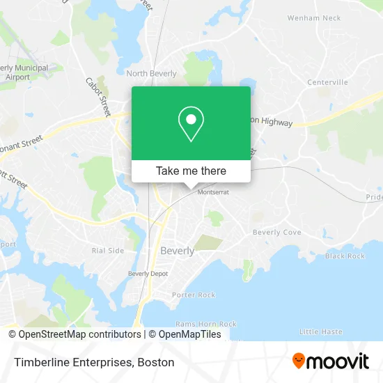 Timberline Enterprises map