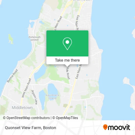 Quonset View Farm map