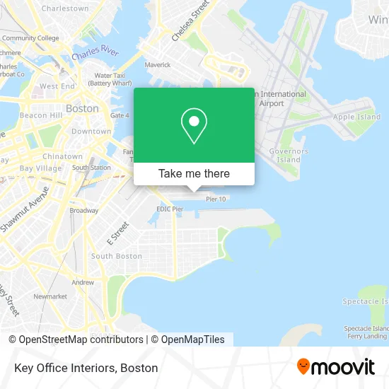 Key Office Interiors map