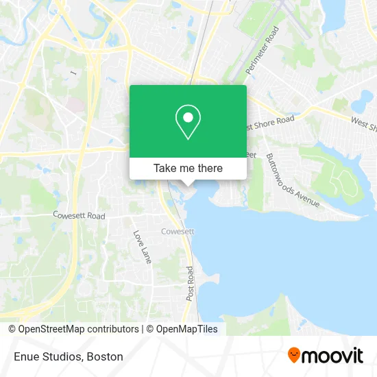 Enue Studios map