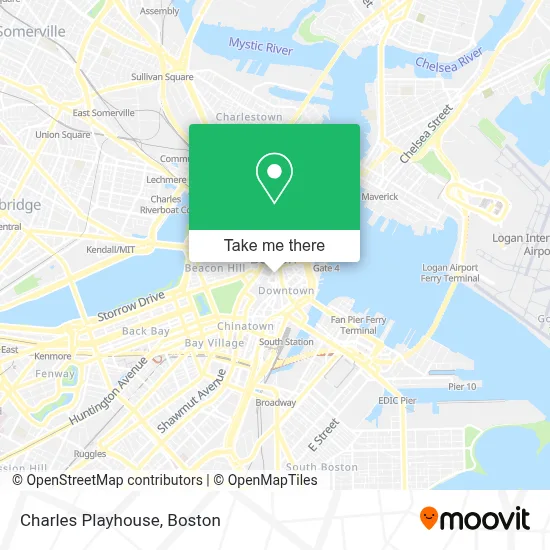 Charles Playhouse map