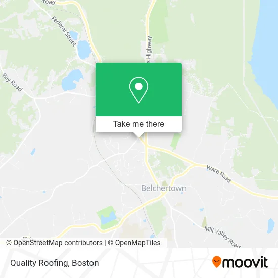 Quality Roofing map