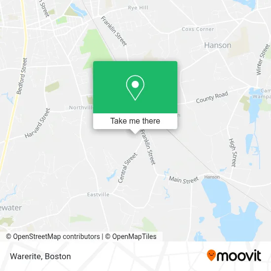 Warerite map