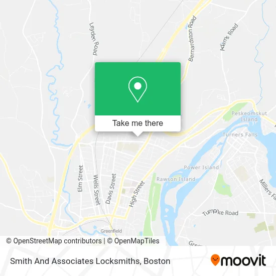Smith And Associates Locksmiths map