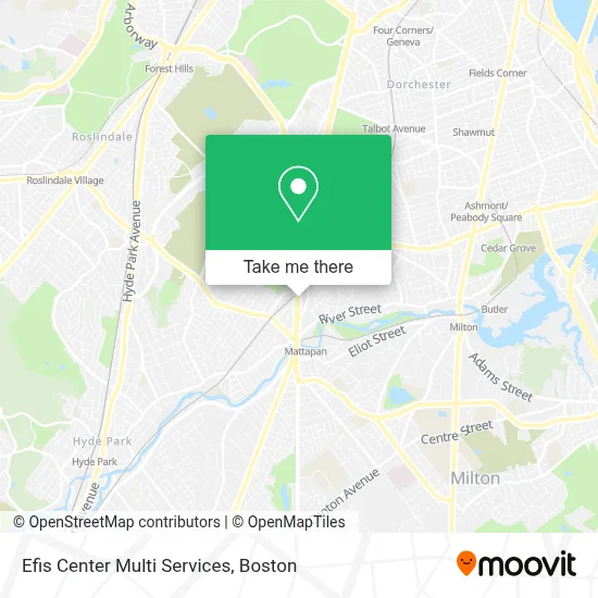 Efis Center Multi Services map