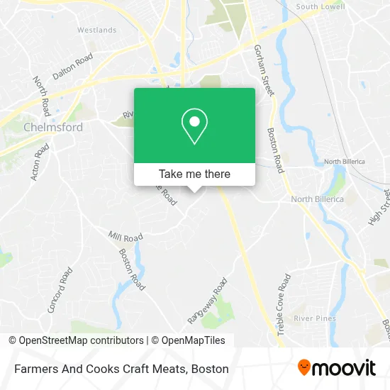 Farmers And Cooks Craft Meats map