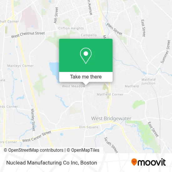 Nuclead Manufacturing Co Inc map