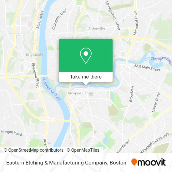 Eastern Etching & Manufacturing Company map