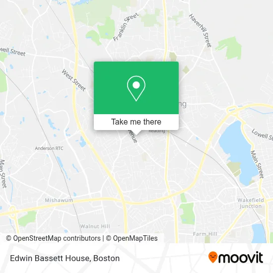 Edwin Bassett House map