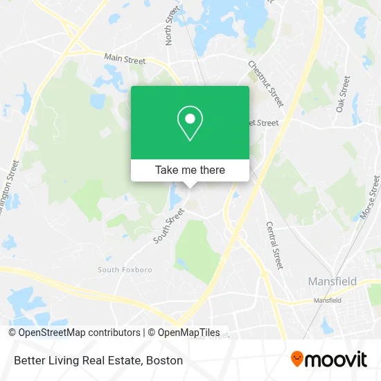 Better Living Real Estate map