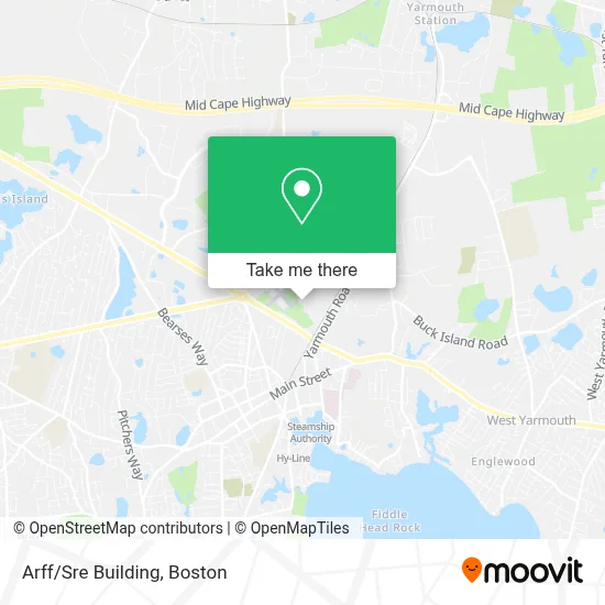 Arff/Sre Building map