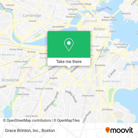 Grace Brinton, Inc. map