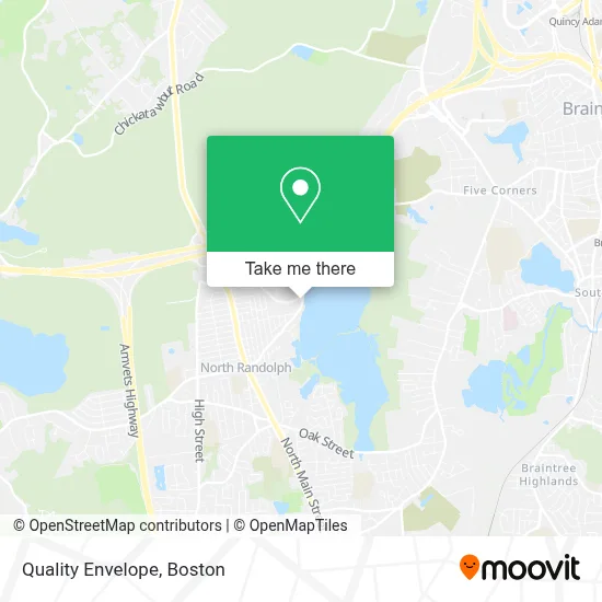 Quality Envelope map