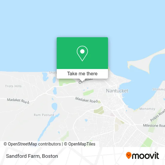 Sandford Farm map