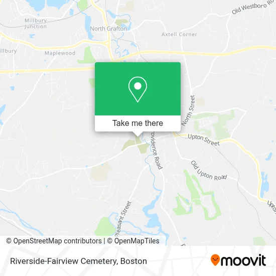 Riverside-Fairview Cemetery map