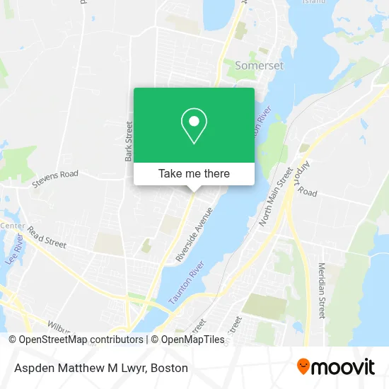 Aspden Matthew M Lwyr map