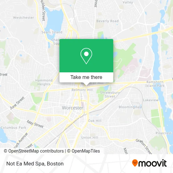 Not Ea Med Spa map