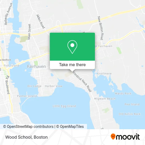 Wood School map
