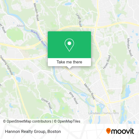 Hannon Realty Group map