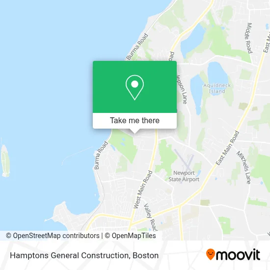 Hamptons General Construction map