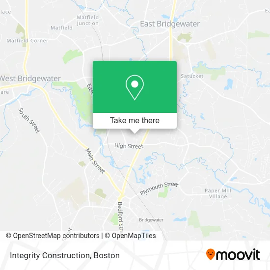 Integrity Construction map