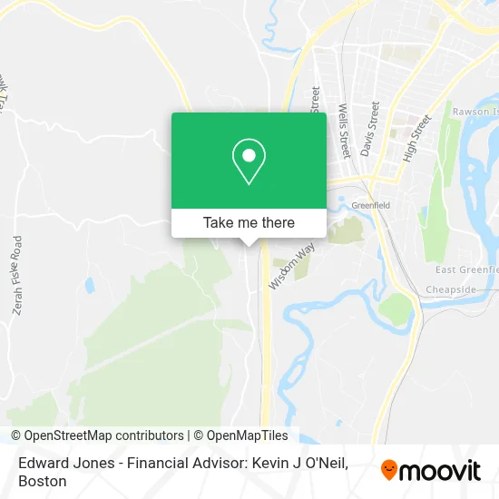 Edward Jones - Financial Advisor: Kevin J O'Neil map