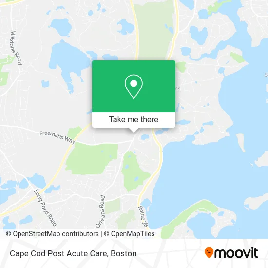 Cape Cod Post Acute Care map