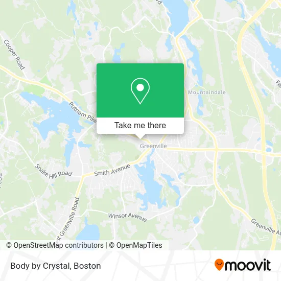 Body by Crystal map