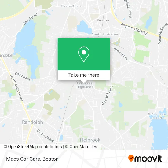 Macs Car Care map